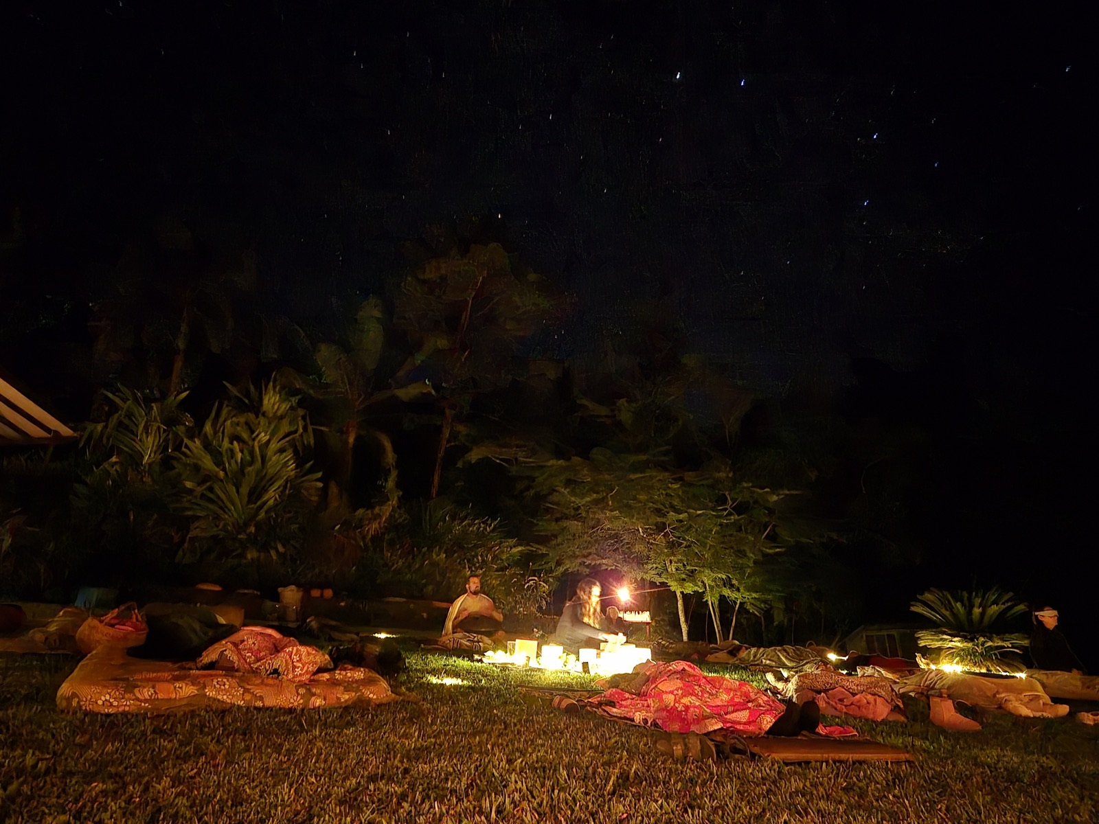 Starlight over the resting circle
